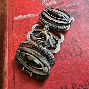 Myka chunky pewter bracelet